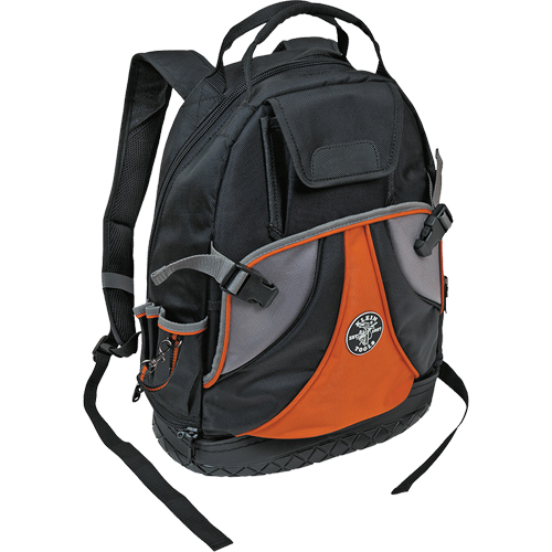 Organiseur de sac &agrave; dos d'&eacute;lectricien Tradesman Pro, 14" lo x 7" la, Noir, Balistique Duraquip Inc