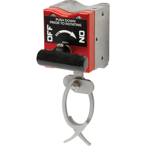 On/Off Magnetic Hanging Hooks, 7-5/8" Length, 2-1/2" Diameter, 110 lbs. Capacity Duraquip Inc