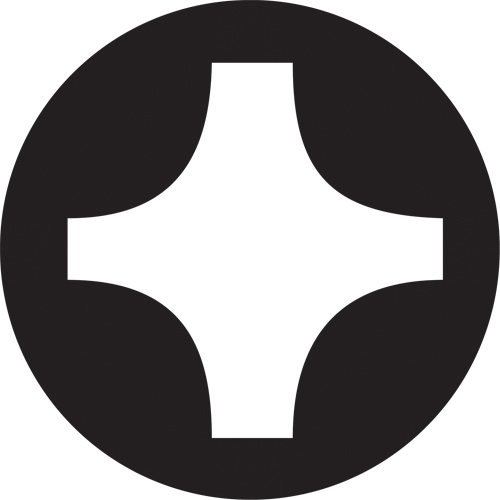 Embout de rechange pour tournevis multi embouts Sixpac Plus, Phillips, 3, Prise 1/4" Duraquip Inc