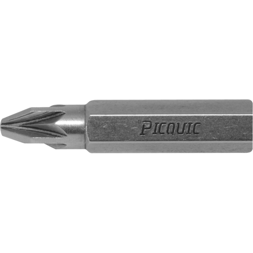 Stubby Multi-Bit Screwdriver -Replacement Bit, Pozidriv, 1, 1/4" Drive Duraquip Inc