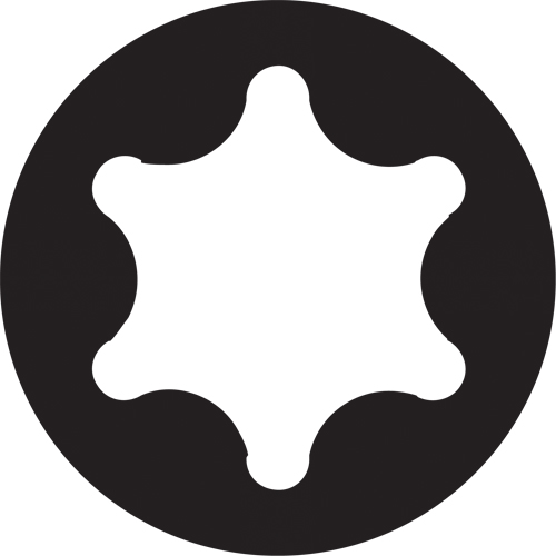 Embout de rechange pour tournevis multi embouts Sixpac Plus, Torx s&eacute;curit&eacute;, 30, Prise 1/4" Duraquip Inc