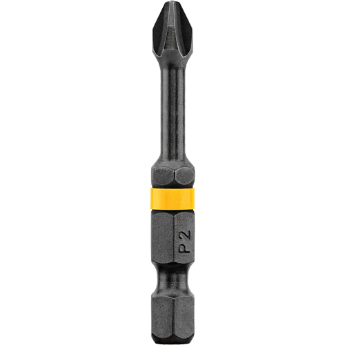 Dewalt 2" Phillips #2 Impact Ready&reg; Bit, Phillips, #2 Tip, 1/4" Drive Size, 2" Length Duraquip Inc