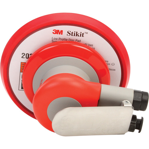 Ponceuse orbitale al&eacute;atoire sans aspiration, Dia 6", Entr&eacute;e 1/4" NPT, 12 000 Tr/min Duraquip Inc