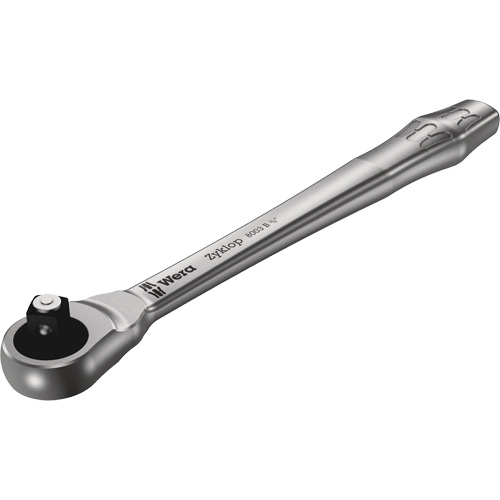 Zyklop Metal 3/8" Ratchet  , 3/8" Drive, Plain Handle Duraquip Inc
