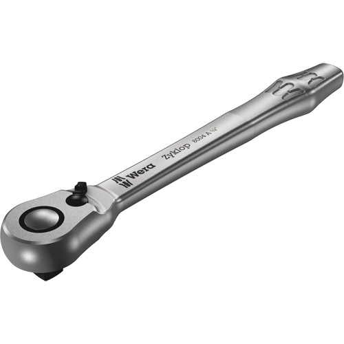 Zyklop Metal 1/4 Metal Ratchet with switch lever, 1/4" Drive, Plain Handle Duraquip Inc