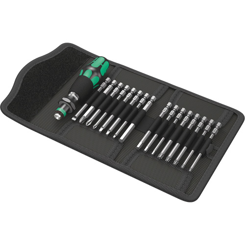 Jeu de tournevis Multi 60 Kraftform Kompakt et m&egrave;ches 17 mcx, 6-3/32" lo, Prise Plastique Duraquip Inc