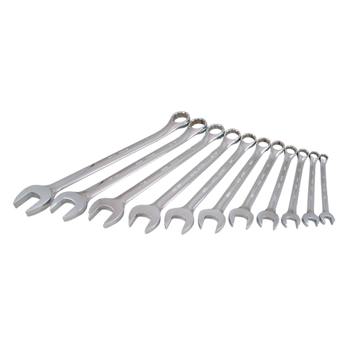 Wrench Set, Combination, 11 Pieces, Imperial Duraquip Inc