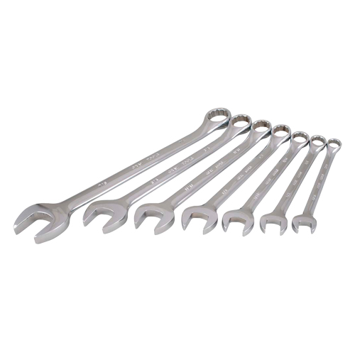 Wrench Set, Combination, 7 Pieces, Imperial Duraquip Inc