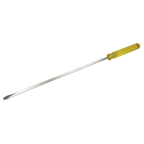 Slotted Screwdriver, 9/16", 27-1/4" L, Plastic Handle Duraquip Inc