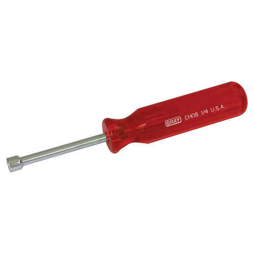 Nut Driver, 1/4" Drive, 6-3/4" L, Non Magnetic Duraquip Inc