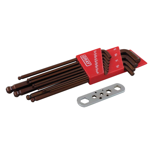 Long Arm Ball Hey Key Set, 13 Pcs., Imperial Duraquip Inc