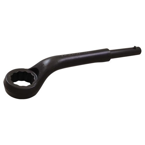 Strike-free Leverage Wrench, 12 Point, 30 mm, 45° Offset, Black Oxide Finish Duraquip Inc