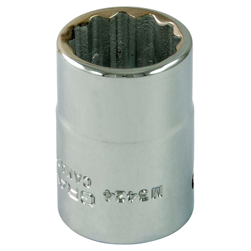 Socket, 24 mm, 3/4" Drive, 12 Points Duraquip Inc