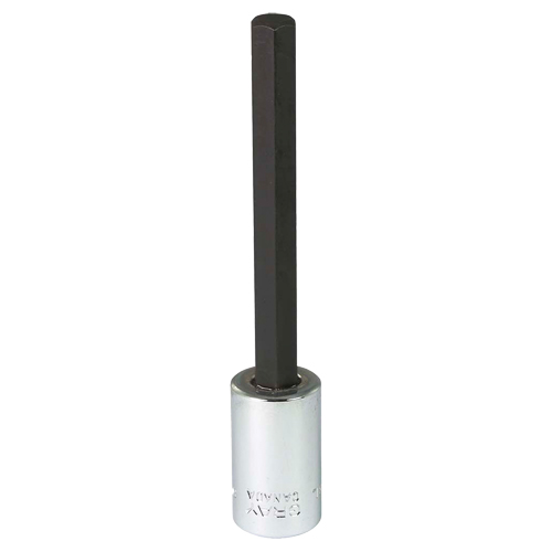 Tr&egrave;s longue douille &agrave; embout, 8 mm x 4" lo, Prise 3/8" Duraquip Inc