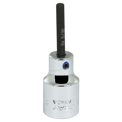 Bit Socket, 3/8" x 2-1/4" L, 3/8" Drive Duraquip Inc