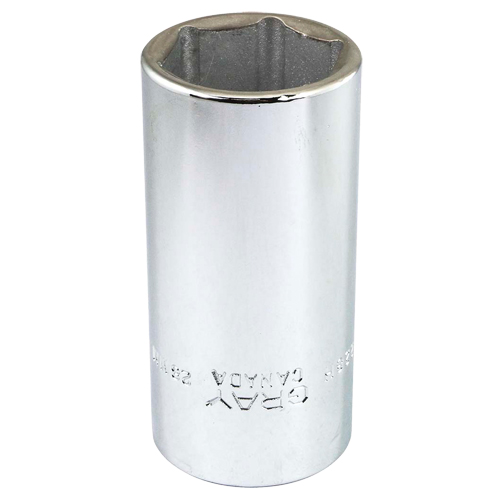 Socket, 28 mm, 1/2" Drive, 6 Points Duraquip Inc