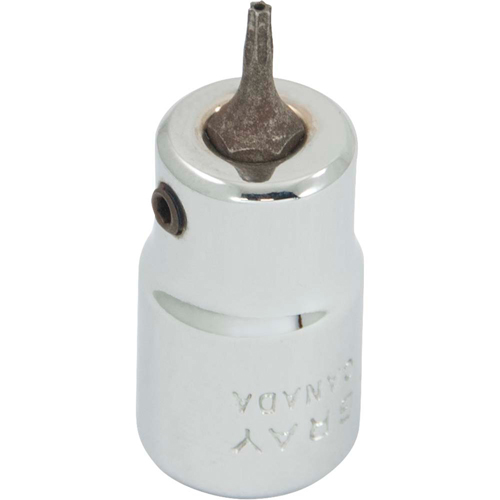 Douille &agrave; embout, Torx, T7 x 2-1/8" lo, Prise 3/8" Duraquip Inc
