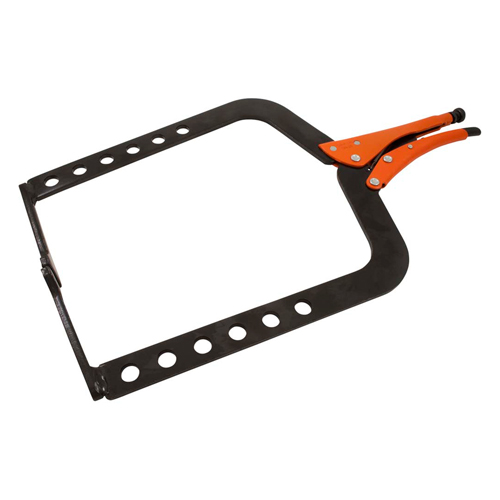 Locking Long Reach Clamp Pliers, 20" Length, Omnium Grip Duraquip Inc