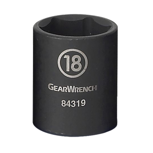 Socket, Impact, 13 mm, 3/8" Drive, 6 Points Duraquip Inc