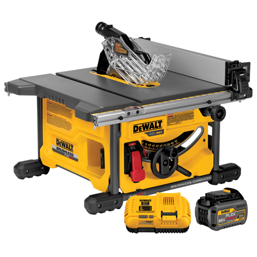 60V Max FlexVolt 8-1/4" Table Saw Kit Duraquip Inc