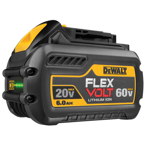 Bloc-piles FlexVolt, Lithium-ion, 60 V, 6 A Duraquip Inc