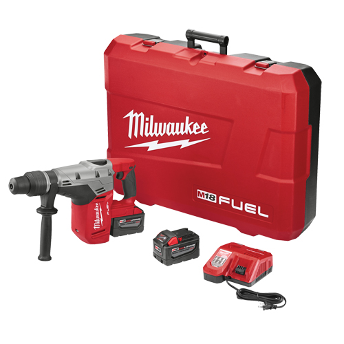 M18 Fuel 1-9/16" SDS Max Hammer Drill Kit, 1-9/16" Chuck, 18 V Duraquip Inc