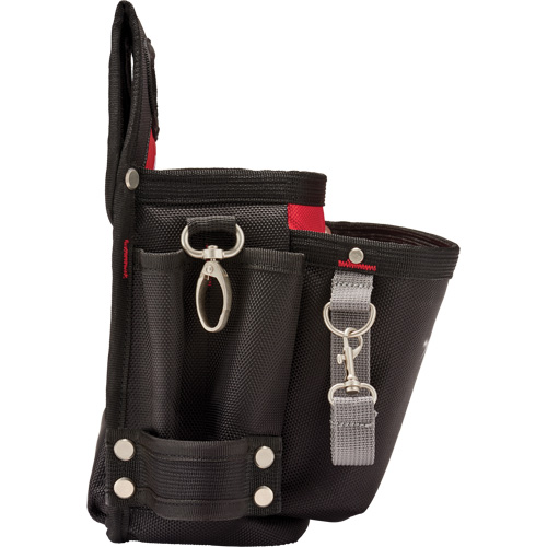 Poche de travail pour &eacute;lectricien, Nylon, 15 pochettes, Noir Duraquip Inc
