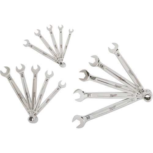 Wrench Set, Combination, 15 Pieces, Metric Duraquip Inc