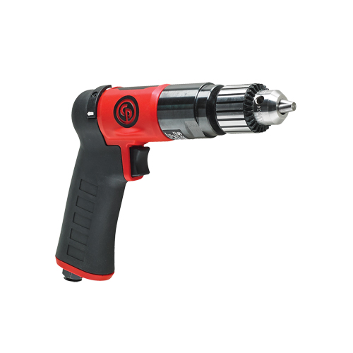 Pneumatic Pistol Drill CP9790C, 6.9 CFM, 1/4" NPT, 98.5 dBA, 3/8" Chuck, Keyed Duraquip Inc