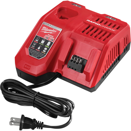 Chargeur rapide M18 & M12, 18 V, Lithium-ion Duraquip Inc