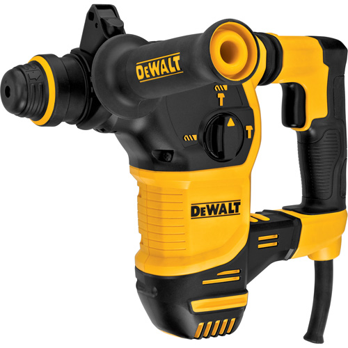 L-Shape SDS Plus Rotary Hammer, 3/16" - 7/8", 8.5 A, 0-5200 BPM BPM, 0-1150 RPM RPM, 2.58 ft.-lbs. Duraquip Inc
