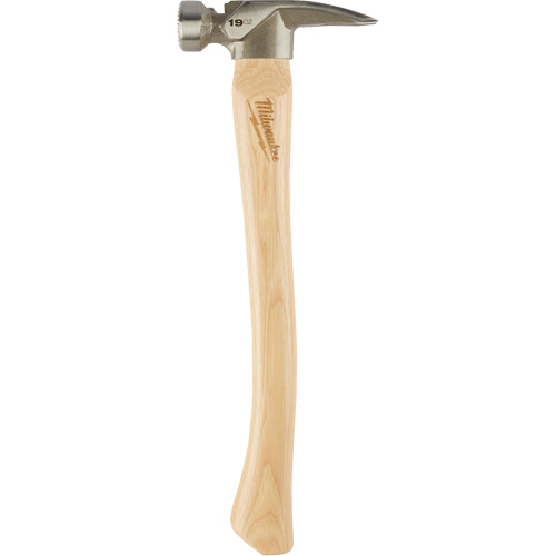 Marteau de charpente &agrave; face usin&eacute;e, 19 oz., Prise en Bois, 16" lo Duraquip Inc