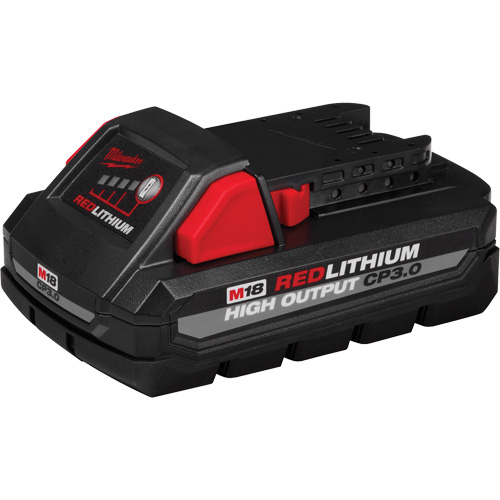 Bloc-pile M18 Redlithium High Output CP3.0, Lithium-ion, 18 V, 3,0 Ah Duraquip Inc