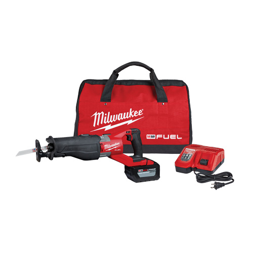 Ensemble de scie alternative M18 Fuel Super Sawzall, 18 V, Lithium-ion Bloc-pile, 0-3000 coups/min Duraquip Inc
