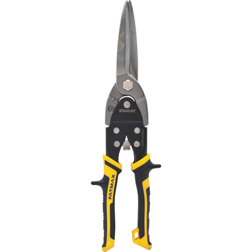 Fatmax&reg; Long Cut Snips, 3-9/50" Cut Length, Straight Cut Duraquip Inc