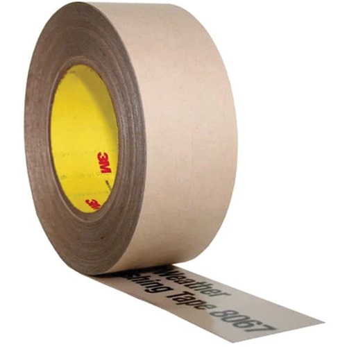 All Weather Flashing Tape 8067, 152.4 mm (6") x 22.86 m (75'), Brown Duraquip Inc