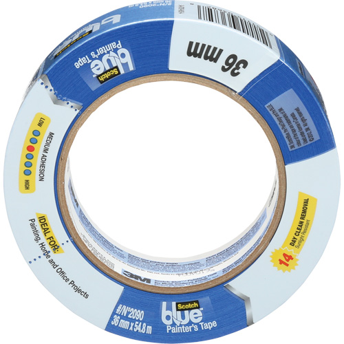 Ruban pour peintre ScotchBlue Original 2090, 36 mm (1-2/5") x 55 m (180'), Bleu Duraquip Inc