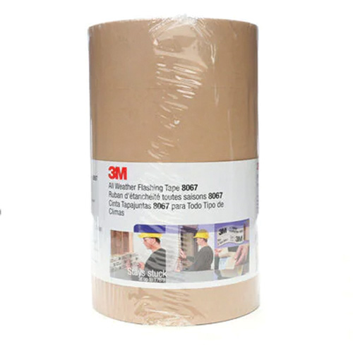 All Weather Flashing Tape 8067, 228.6 mm (9") x 22.86 m (75'), Brown Duraquip Inc
