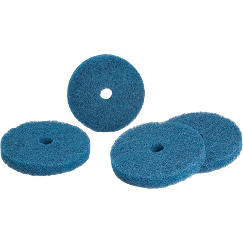 Disque abrasif de polissage HS-F Buff and Blend Standard Abrasives, 4" dia., Grain Moyen, Oxyde d'aluminium Duraquip Inc