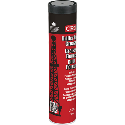 Graisse rouge au lithium pression extr&ecirc;me pour perçage, Cartouche Duraquip Inc