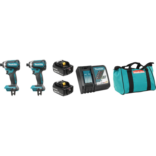 LXT&reg; 2-Tool Brushless Motor Combo Kit, Lithium-Ion, 18 V Duraquip Inc