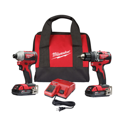 M18 2-Tool Combo Kit, Lithium-Ion, 18 V Duraquip Inc