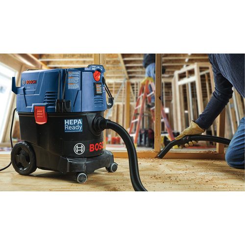Dust Extractor, Abatement, 9 US Gal. (34.1 Litres) Capacity, Hepa Filtration Duraquip Inc