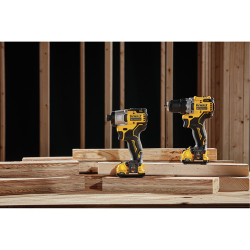 Xtreme Brushless Drill & Impact Driver Kit, Lithium-Ion, 12 V Duraquip Inc