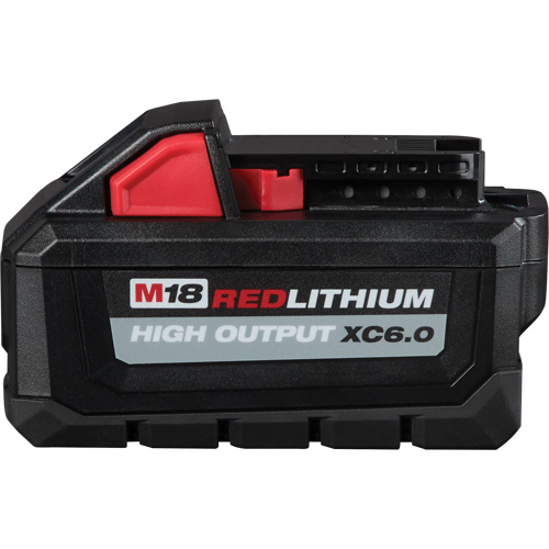 M18 Redlithium High Output 6.0 Battery Pack, Lithium-Ion, 18 V, 6.0 Ah Duraquip Inc