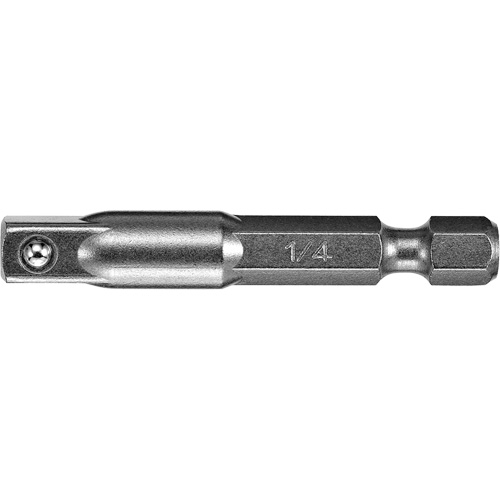 Adapter & Extension, 1/4" Drive Size, 1/4" Male Size, Pin, 8" L Duraquip Inc