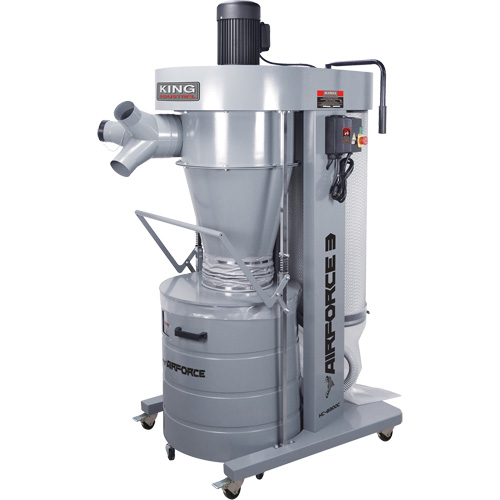 Cyclone Dust Collector, 32" x 40" x 82" Duraquip Inc