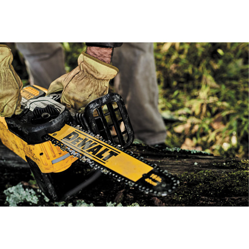 Trousse de tronçonneuse &agrave; moteur sans balai FlexVolt, 16", &agrave; pile, 60 V Duraquip Inc