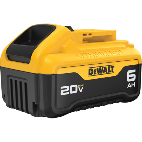 Bloc-piles Max XR Premium, Lithium-ion, 20 V, 6 Ah Duraquip Inc