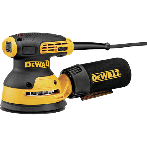 Variable Speed Random Orbit Sander, 5" Sand Paper, 3 A, 120 V, 8000 - 12000 OPM Duraquip Inc